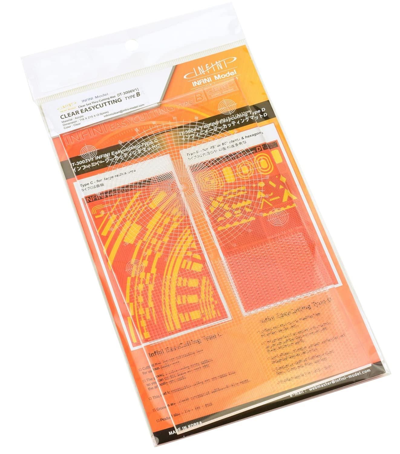 Clear Easy Cutting Mat B (Round/Square)