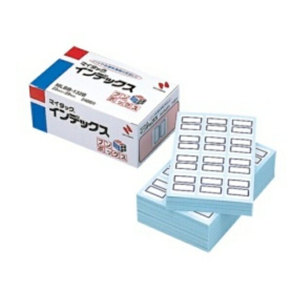 Nichiban My Tack Index Sheets Medium MLBB-132B 200 Sheets Blue