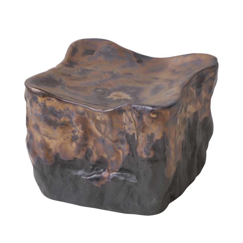 Yamaco Temahima Workshop Rock Cube Manganese Gold yamaco78548