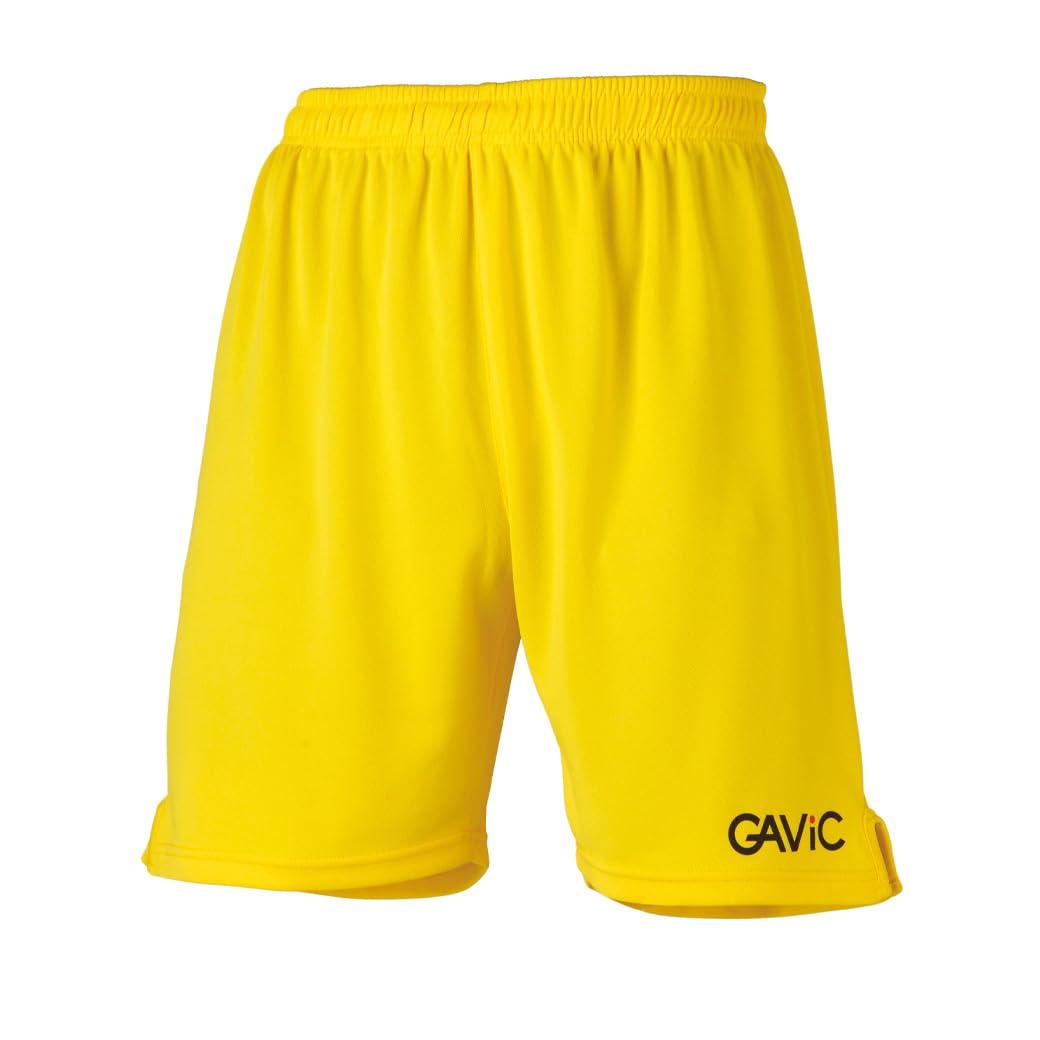 [Gavic] Soccer Apparel Junior Game Pants Kids Yellow Japan 120cm (Equivalent to Japanese Size 120)