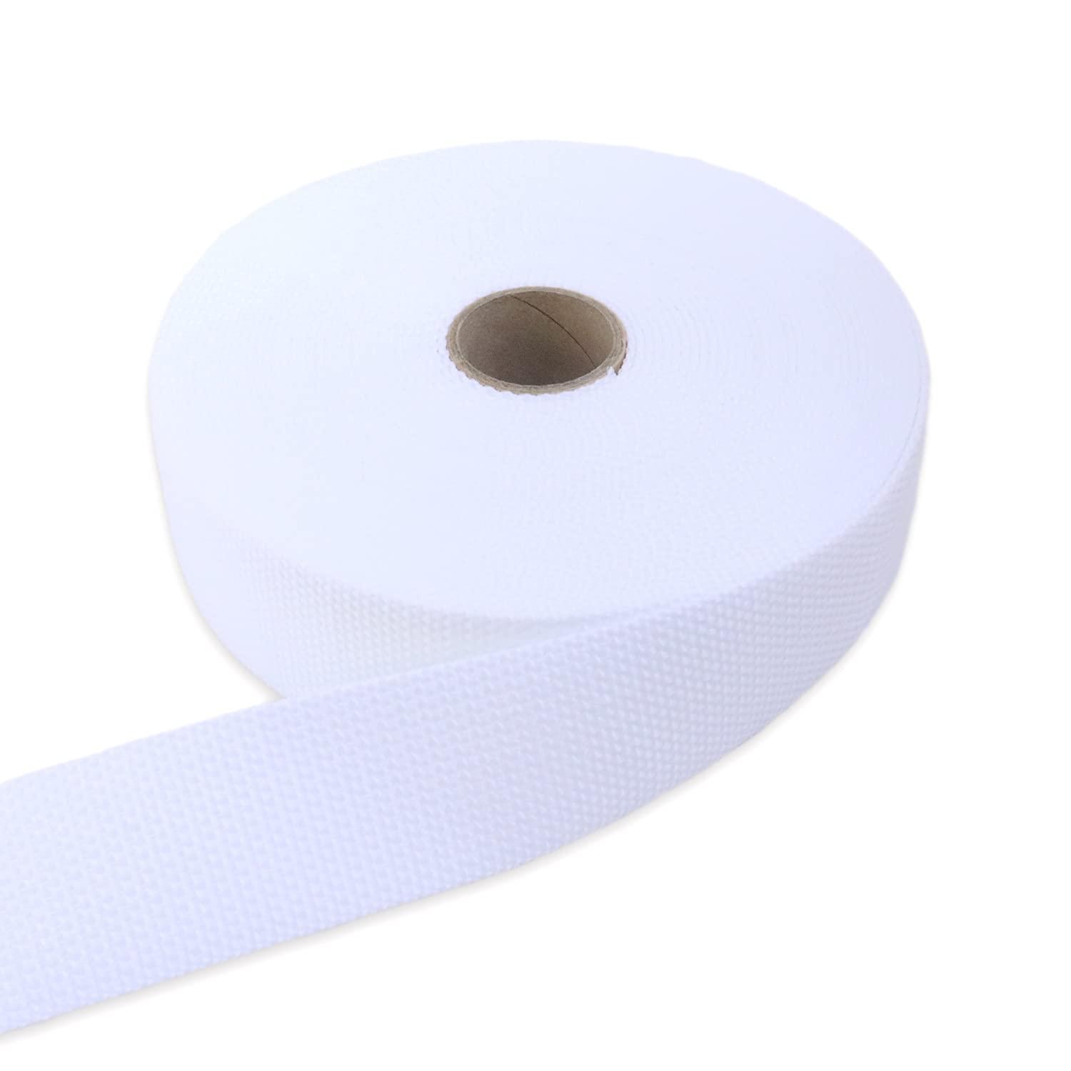 Nippon Chuko Pylene Band Polypropylene Tape Width 38mm x 10m Roll White PM38-10-2 Craft Supplies Tape Pylene Band