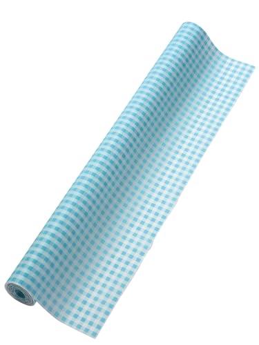 Artec Colored Non-Woven Fabric 10m Roll Gingham Check Light Blue 15097 Costumes Recitals School Festivals Playtime Handmade Costumes Sewing Fabric Clothing Home Economics
