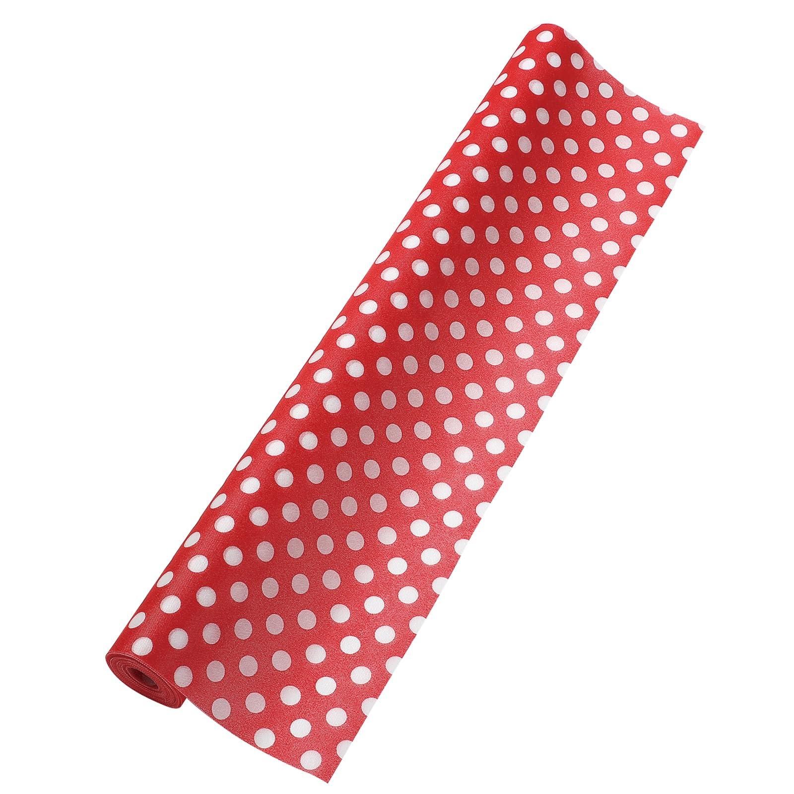 Artec Non-Woven Fabric Cut Material Colored Non-Woven Fabric Dot Red 5m Red 18744