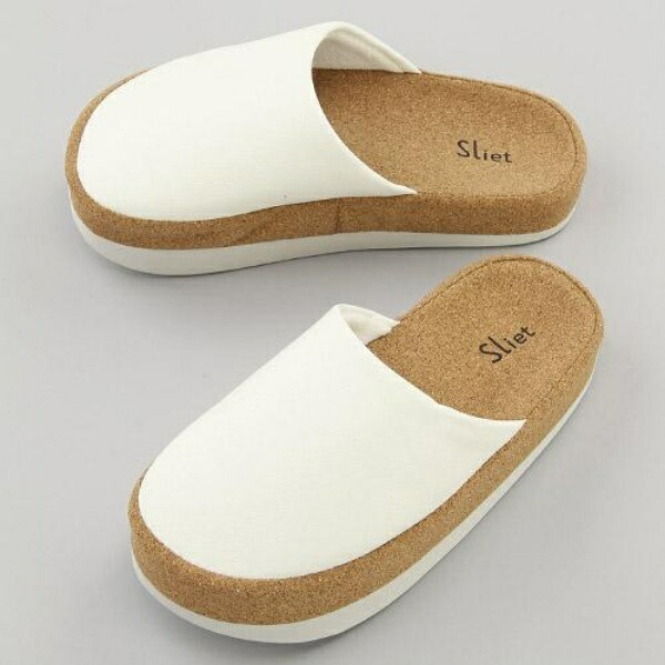 Alphax Core Training Slippers for Indoor Use Slippers to Align Your Core Sliet (Sliett) White 23.0-24.5cm