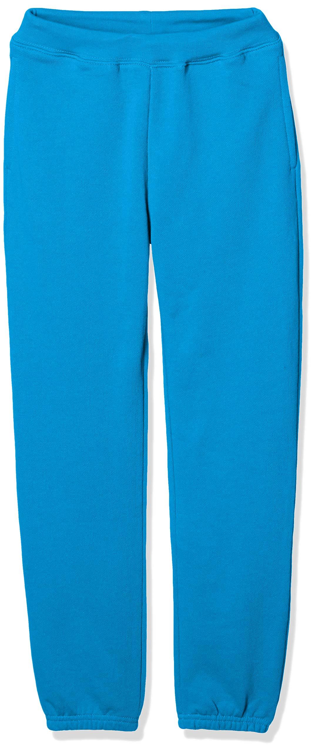 [Printstar] Sweatpants 8.4 oz Brushed Lightweight Sweatpants Kids 00218-MLP_K Ocean Blue 130cm (Equivalent to Japanese Size 130)