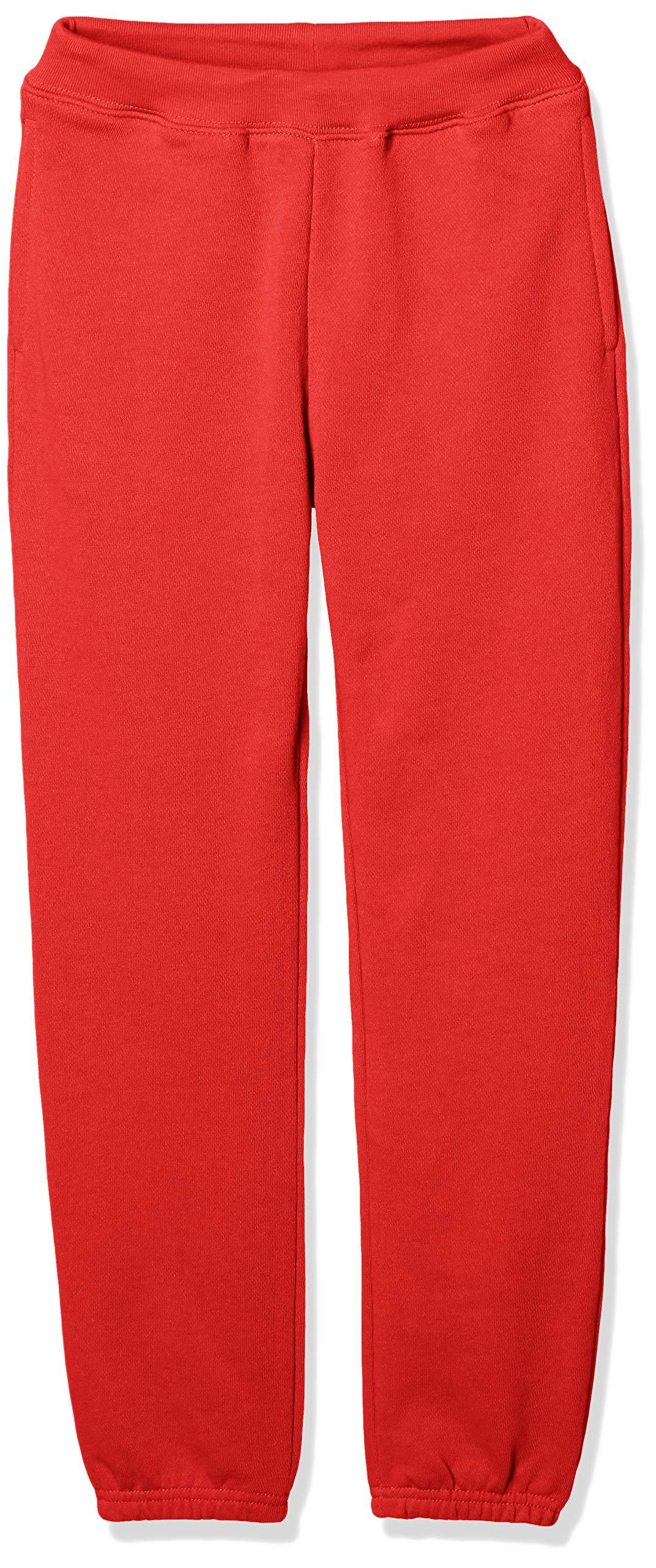 [Printstar] Sweatpants 8.4 oz Brushed Lightweight Sweatpants Kids 00218-MLP_K Bright Red 100cm (Equivalent to Japanese Size 100)
