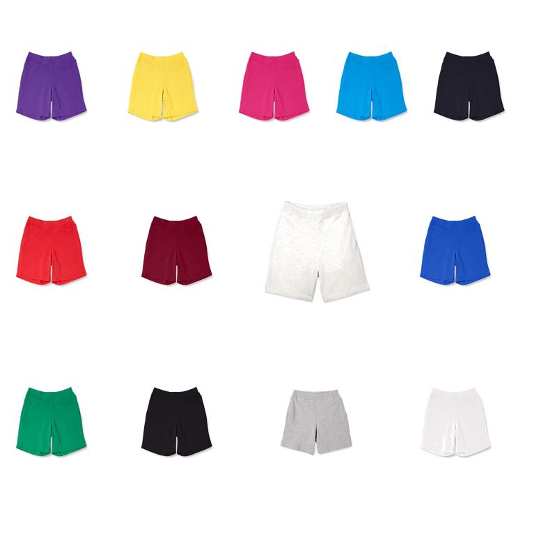 [Printstar] Sweat 8.4oz Brushed Light Sweat Half Pants 00220-MHP Men's White M (Equivalent to Japanese Size M)