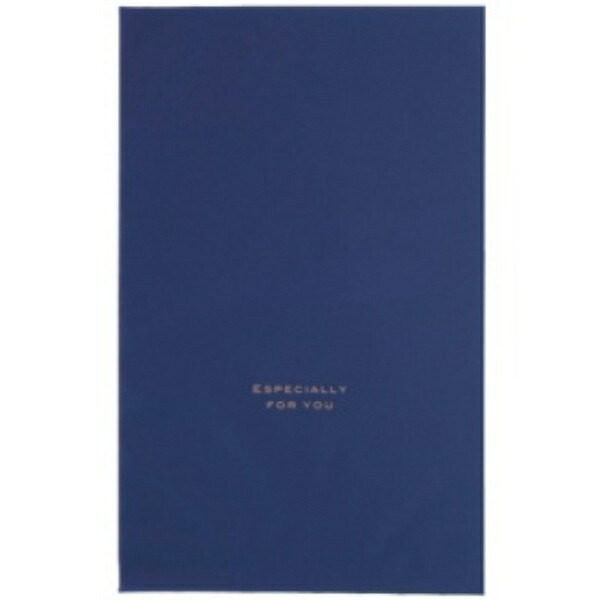 Made in Japan Gift Bag, Satin Finish, Navy/Dark Blue - M (50 sheets) EVN-BM