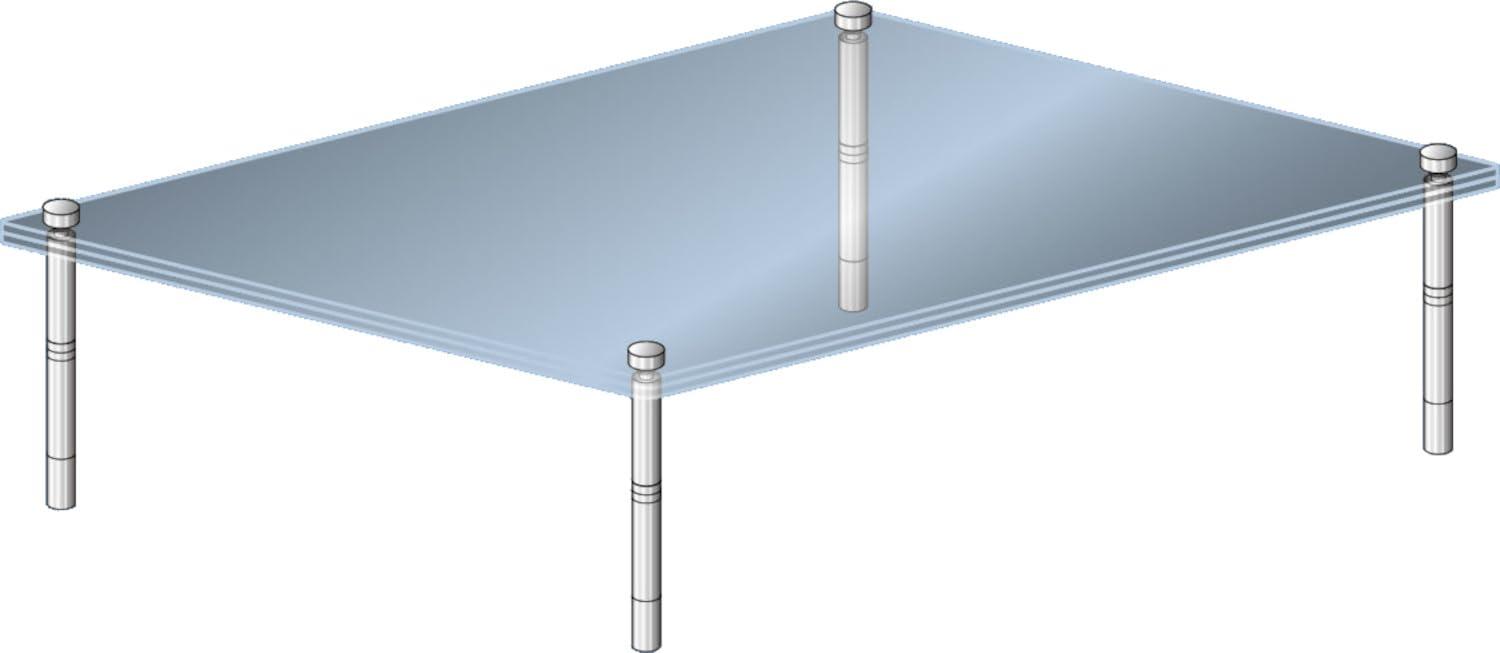 Hobby Base Premium Parts Collection Model Base L W270mm × D200mm × Thickness 2mm 2-Piece Set Display Goods PPC-K124
