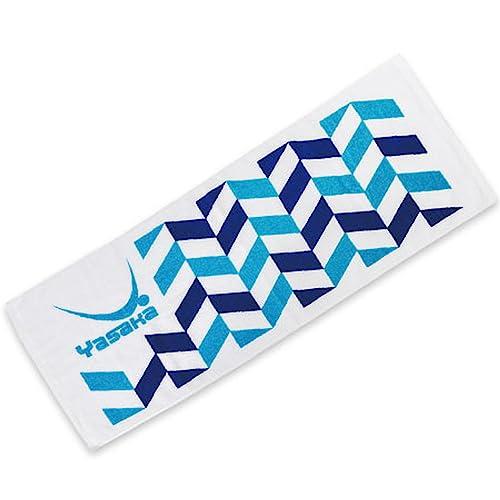 Yasaka Arrowhead Towel Table Tennis Towel (Y-180) (60) Blue In Stock