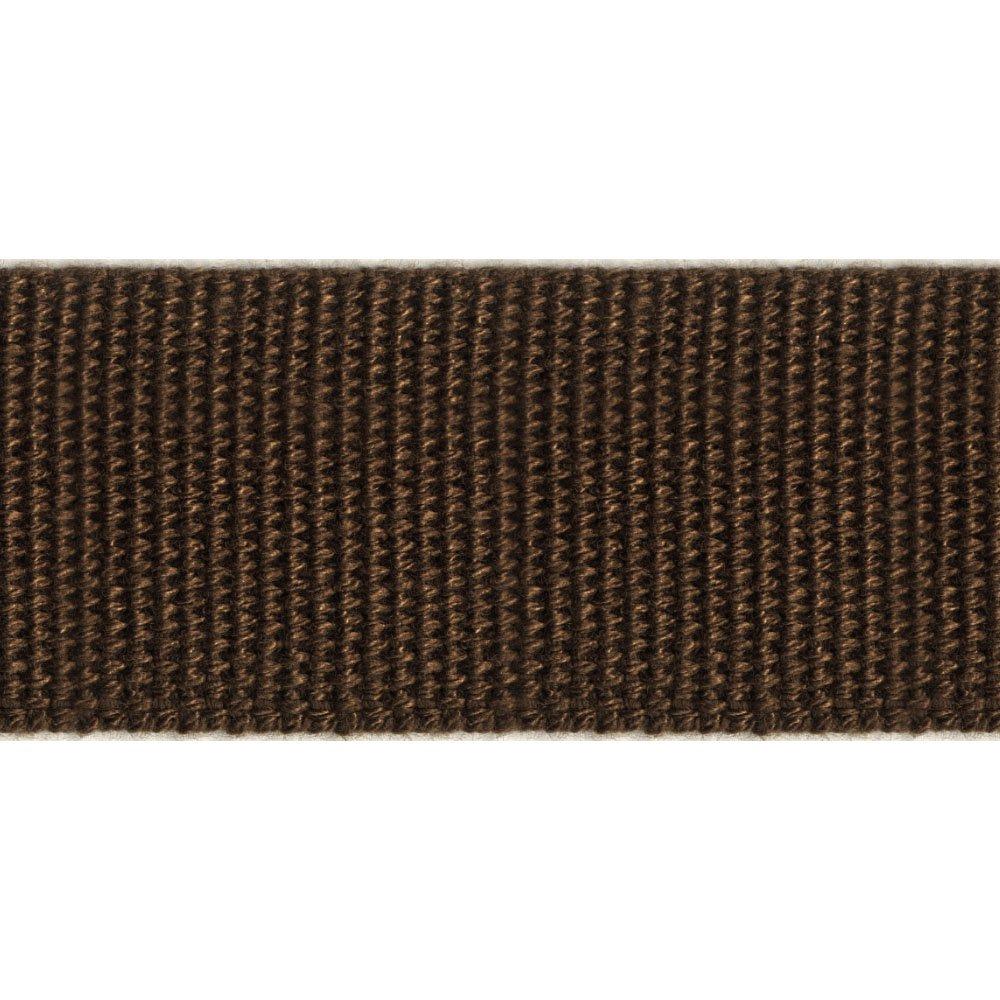 Nippon Chuko NBK Burberry Woven Tape 25mm Width × 10m Roll Dark Brown BB250-10M-527