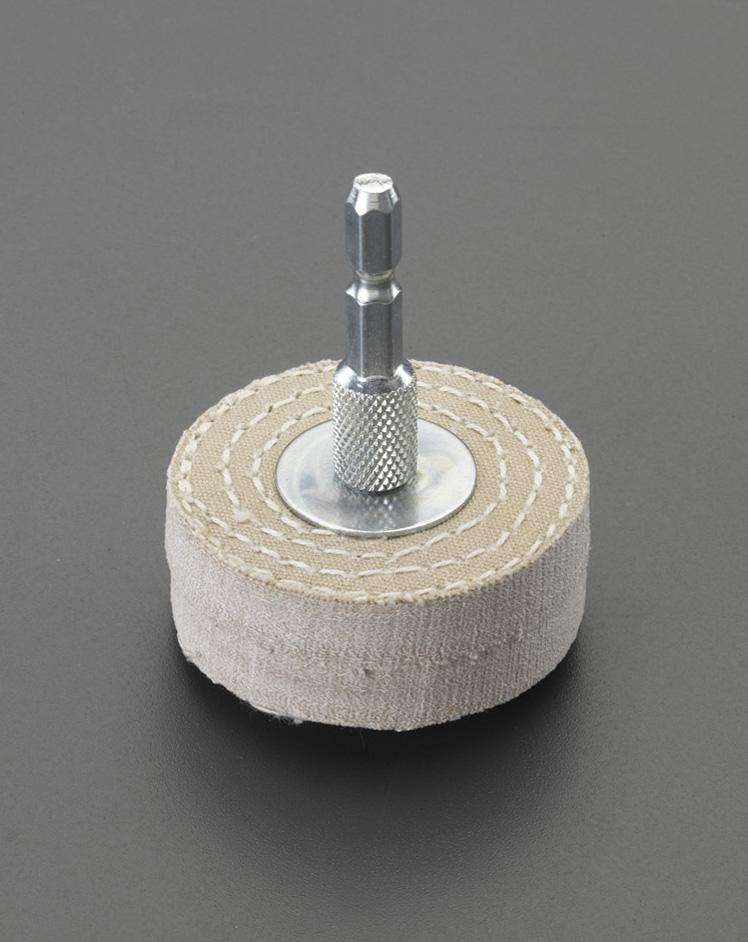 ESCO 75mm Shaft-Mounted Cloth Buff (Hex Shaft) EA819AX-7