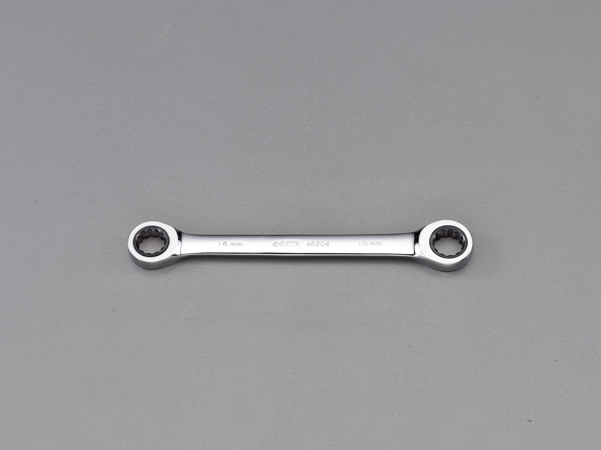 17x19mm Ratchet Socket Wrench