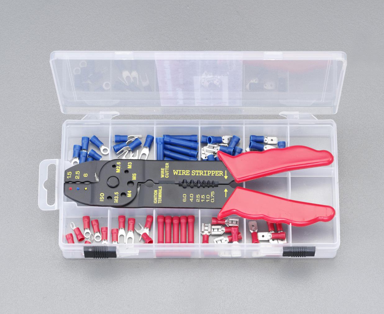 Crimp Terminal Set (with Crimping Pliers)