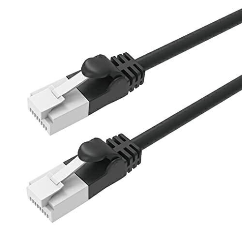 ELECOM LAN Cable PS5 Compatible CAT6A Anti-Snag 10m Black GM-LDGPAT/BK100