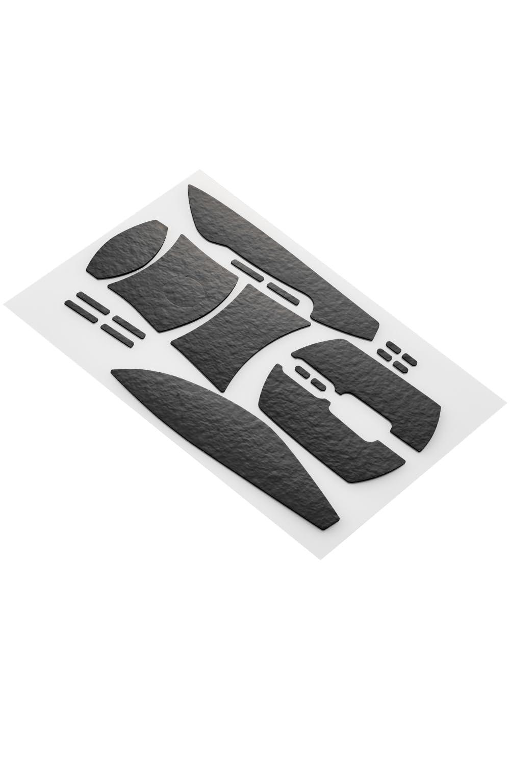 ELECOM Mouse Grip Tape V Custom Gaming Mouse M-VM501/VM601 Dedicated Anti-Slip Non-Slip Ultra-Thin Sheet 0.6mm Black GWVG600EV501LBK