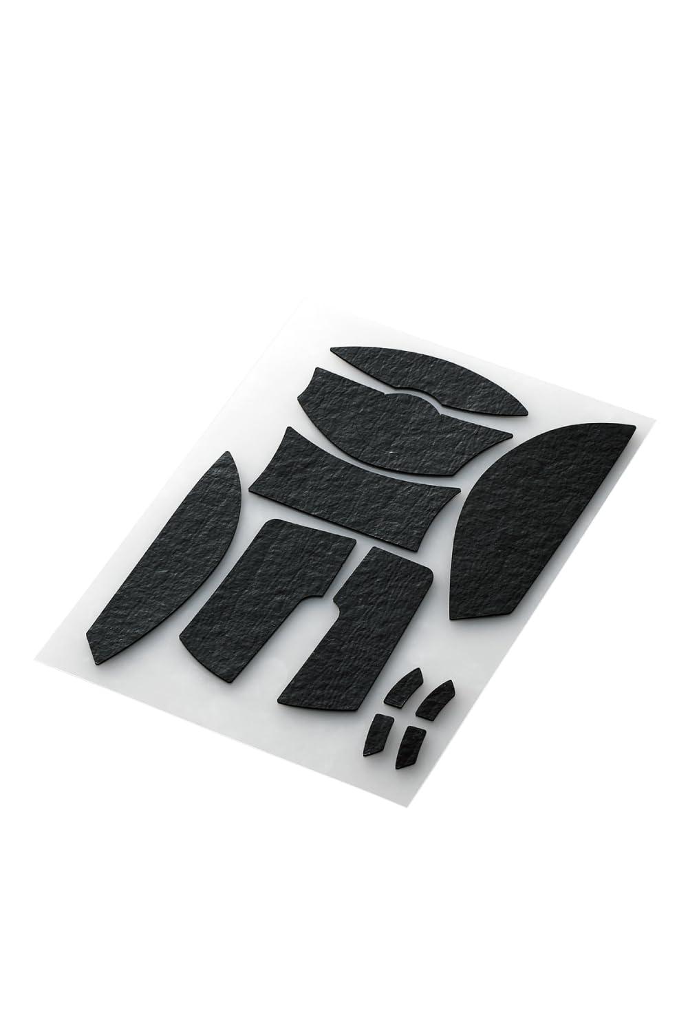ELECOM V Custom Mouse Grip Tape Gaming Mouse DEATHADDER V3 PRO Dedicated Anti-Slip Non-Slip Ultra-Thin Sheet 0.6mm Black GWVG600RDV3PBK
