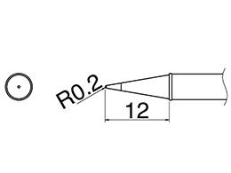 R0.2mm Replacement Soldering Tip (for EA304AL)
