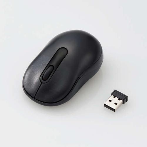 [1 AA battery] Wireless Mouse (Black)