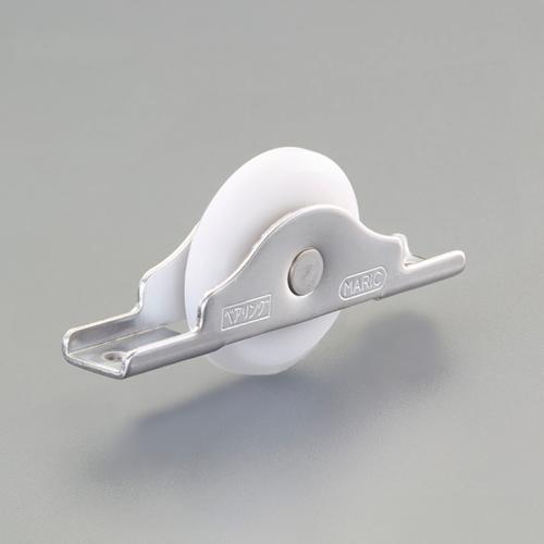 36mm Door Roller (Type A, Polyacetal Resin Wheel, Stainless Steel Frame) L:76.5 P:66 D:φ36 D1:8 W:20 W1:14 H:5