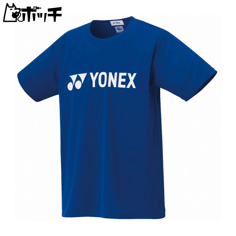 [Yonex] Short-Sleeve Shirt UNI Dry Shirt Men's Midnight Navy (472) Japan M (Equivalent to Japanese Size M)