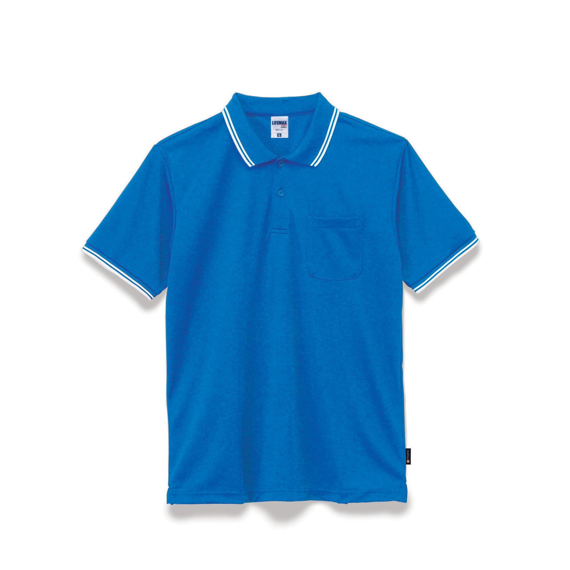 [LifeMax] Polo Shirt MS3121 Royal Blue S