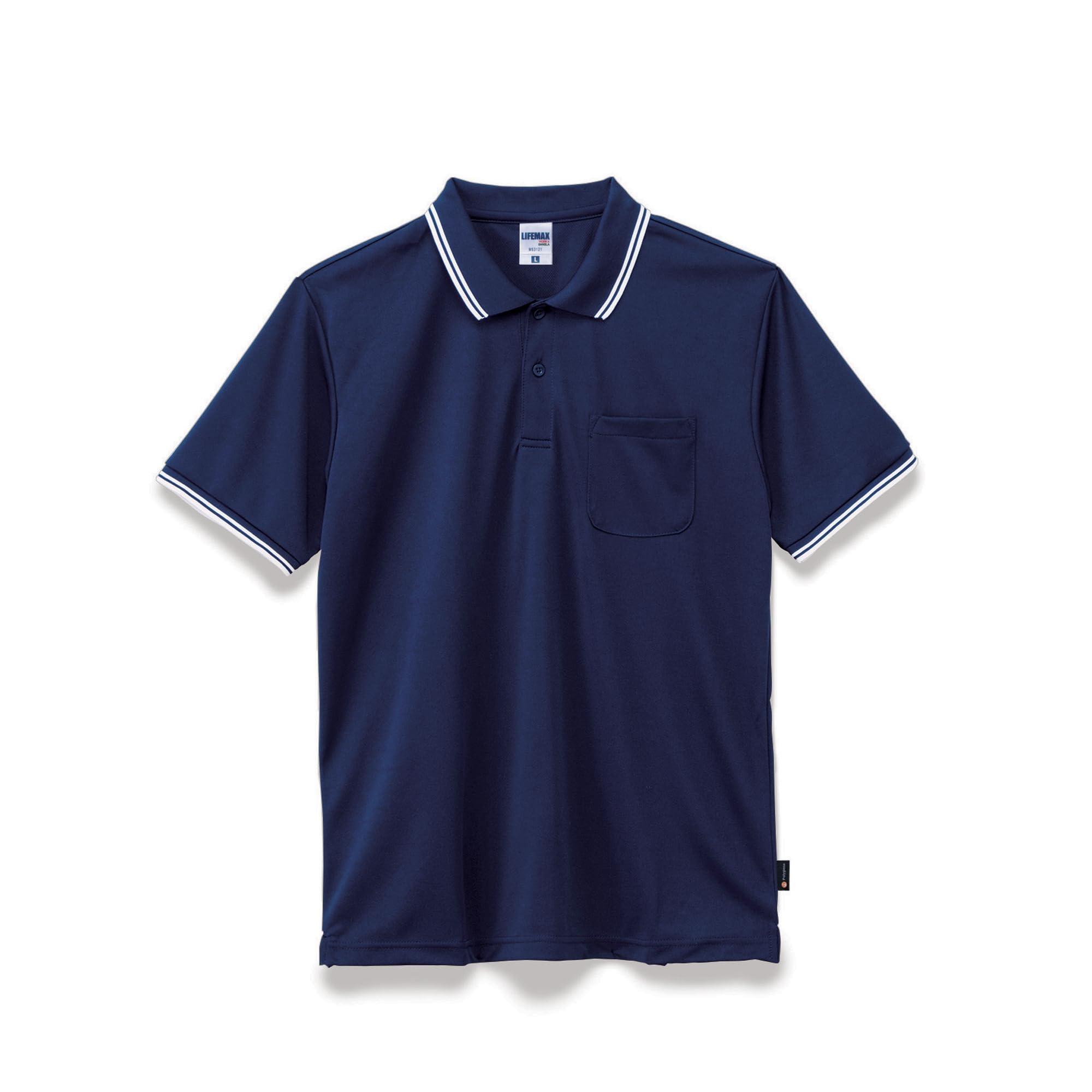 [LifeMax] Polo Shirt MS3121 Navy