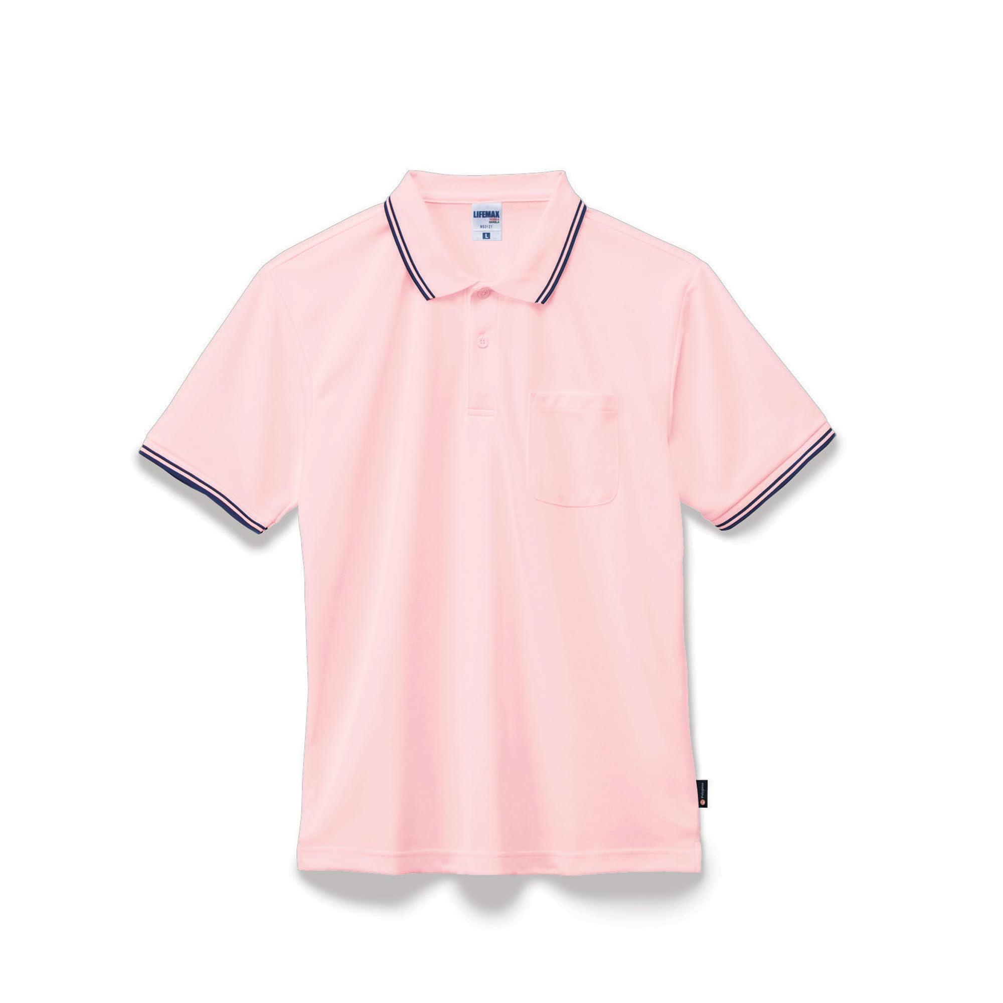 [LifeMax] Polo Shirt MS3121 Light Pink GL