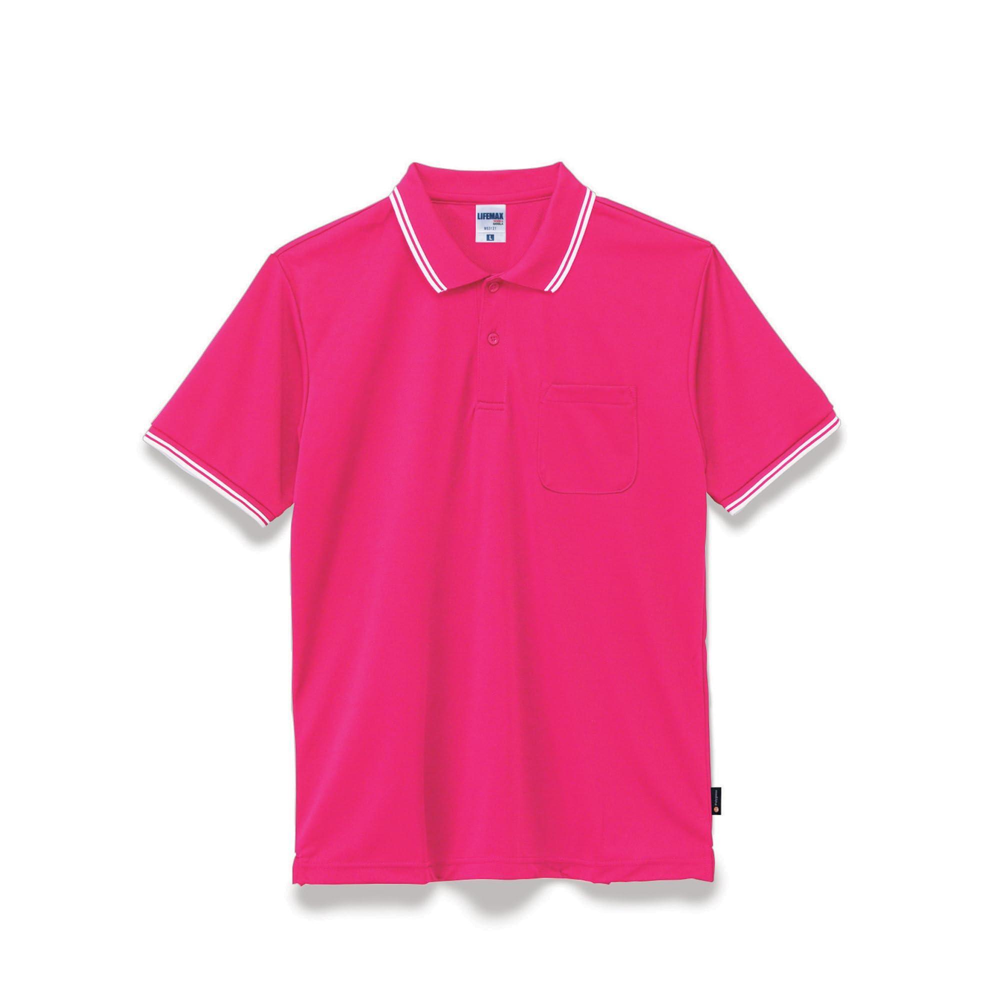 [LifeMax] Polo Shirt MS3121 Shocking Pink GL