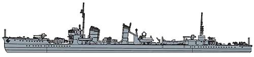 Yamashita Hobby 1/700 Ship Model Series Imperial Japanese Navy High-Speed Transport Destroyer Mikazuki SP Plastic Model Kit NVE9