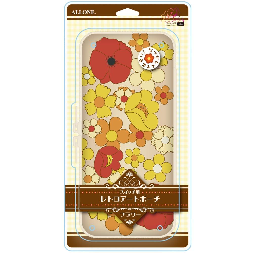 ALONE Switch EVA Pouch Retro Art Series Floral Pattern ALG-NSRPH