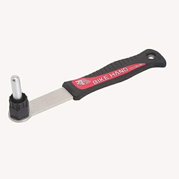 BIKE HAND Shimano-Compatible Freewheel Remover (Includes 12mm Axle Guide) YC-126-2AM Black