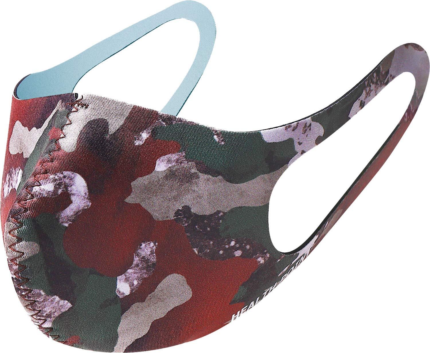 Healthpoint Sports Dome-Shaped 3D-Processed Training Neoprene Mask Pattern: Camouflage L Size 2006M3G