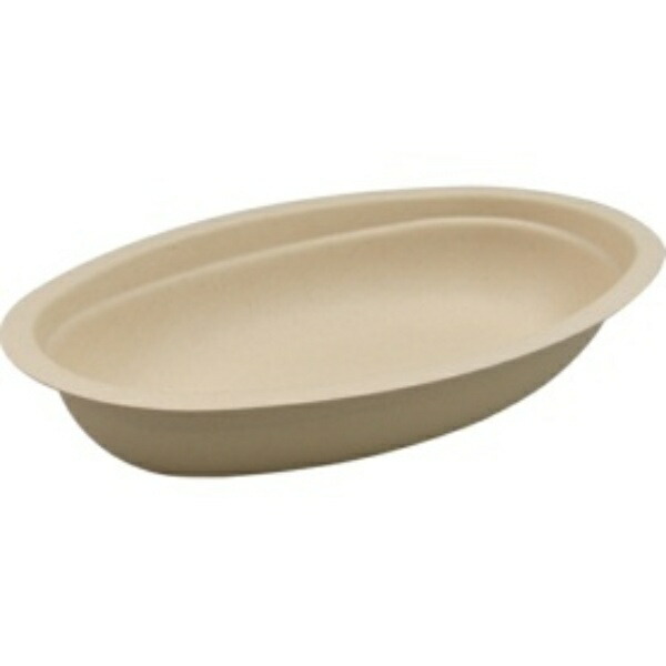 Pack Style Eco Container BB Bamboo Bagasse Curry Container 240-150 Pulp Mold Kraft Color 50 Sheets 00606004