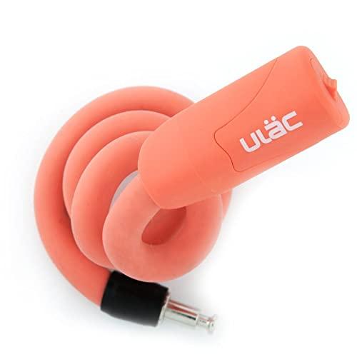 Ulac Bicycle Shape-Memory Wire Lock Y10M AVENIR (Avenir) Red