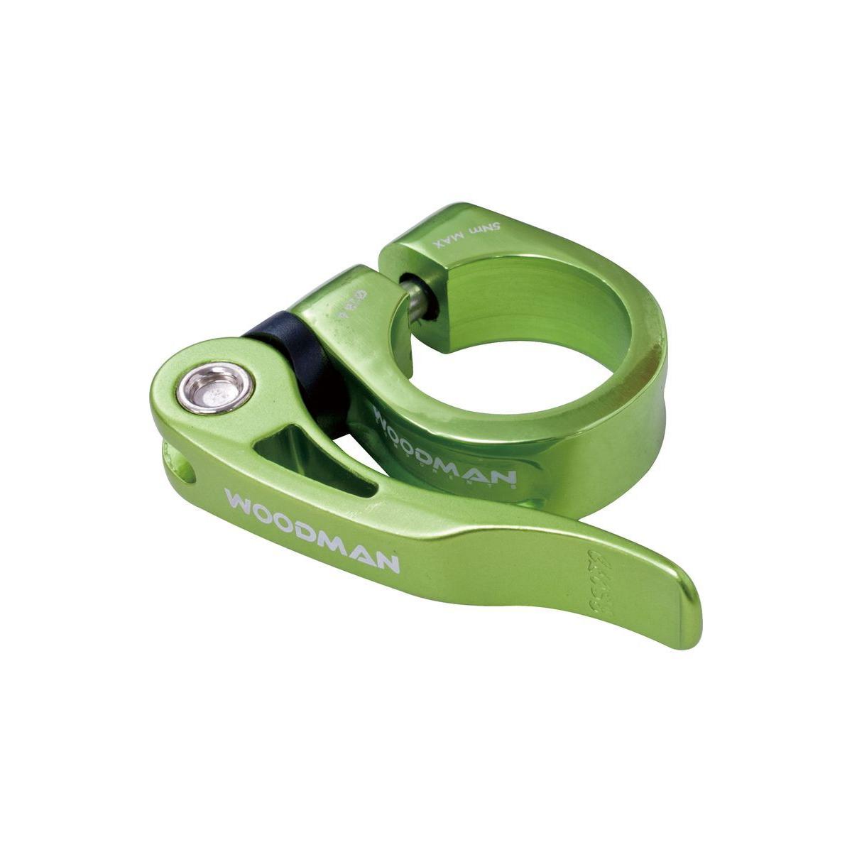 Woodman Deathgrip QR Seat Clamp Green/28.6mm (123478)