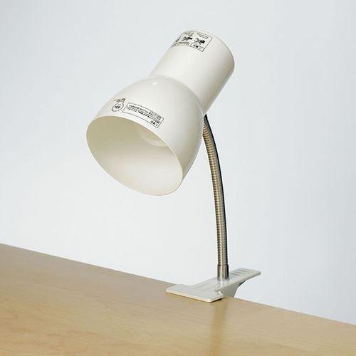 ELPA Clip Light Desk Light Indirect Lighting E26 Approx. 1.5m Approx. 200mm Pearl White SPOT-BLNE26C(PW)