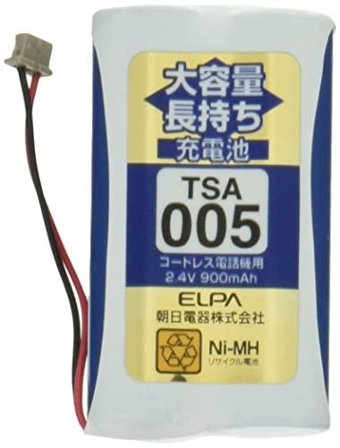 ELPA High-Capacity Long-Life Rechargeable Battery Sharp and Equivalent Brands 2.4V 900mAh Nickel-Metal Hydride Rechargeable Battery TSA-005