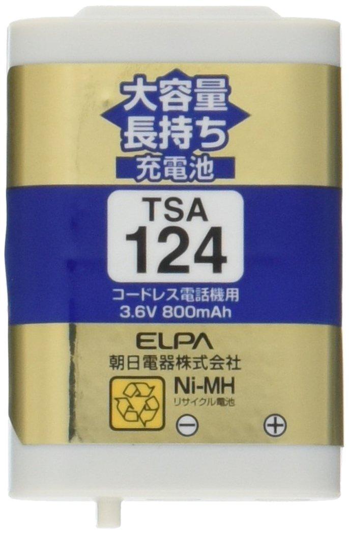 ELPA High-Capacity Long-Life Rechargeable Battery TSA-124