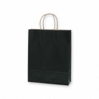Heyko Handle Paper Bag 25CB MS1 Unbleached Kraft Black 27x8x34cm 50 Sheets