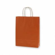 Heyko Handle Paper Bag 25CB MS1 Unbleached Kraft Orange 27x8x34cm 50 Sheets