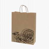 Shimojima Heiko Handle Paper Bag 25CB 2-Year-Old Pre-Printed Stamp 32x11.5x41cm 50 Sheets 003230435