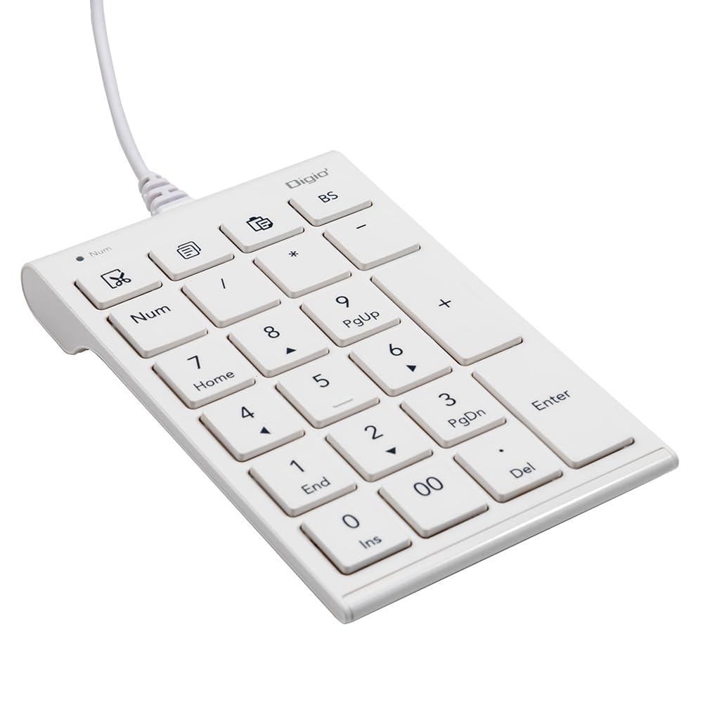 USB Wired Numeric Keypad / White