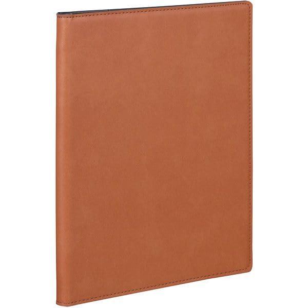 Reimei Fujii Loose-Leaf Binder Business Slim A4 Brown QE1126C