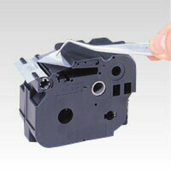 Max Beepop Mini Tape Cassette 18mm Width Silver with Black Text LM-L518BM