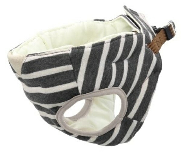 Petio Gentle Harness for Dogs 7 Years and Up Border Grey Small Dog SS Size