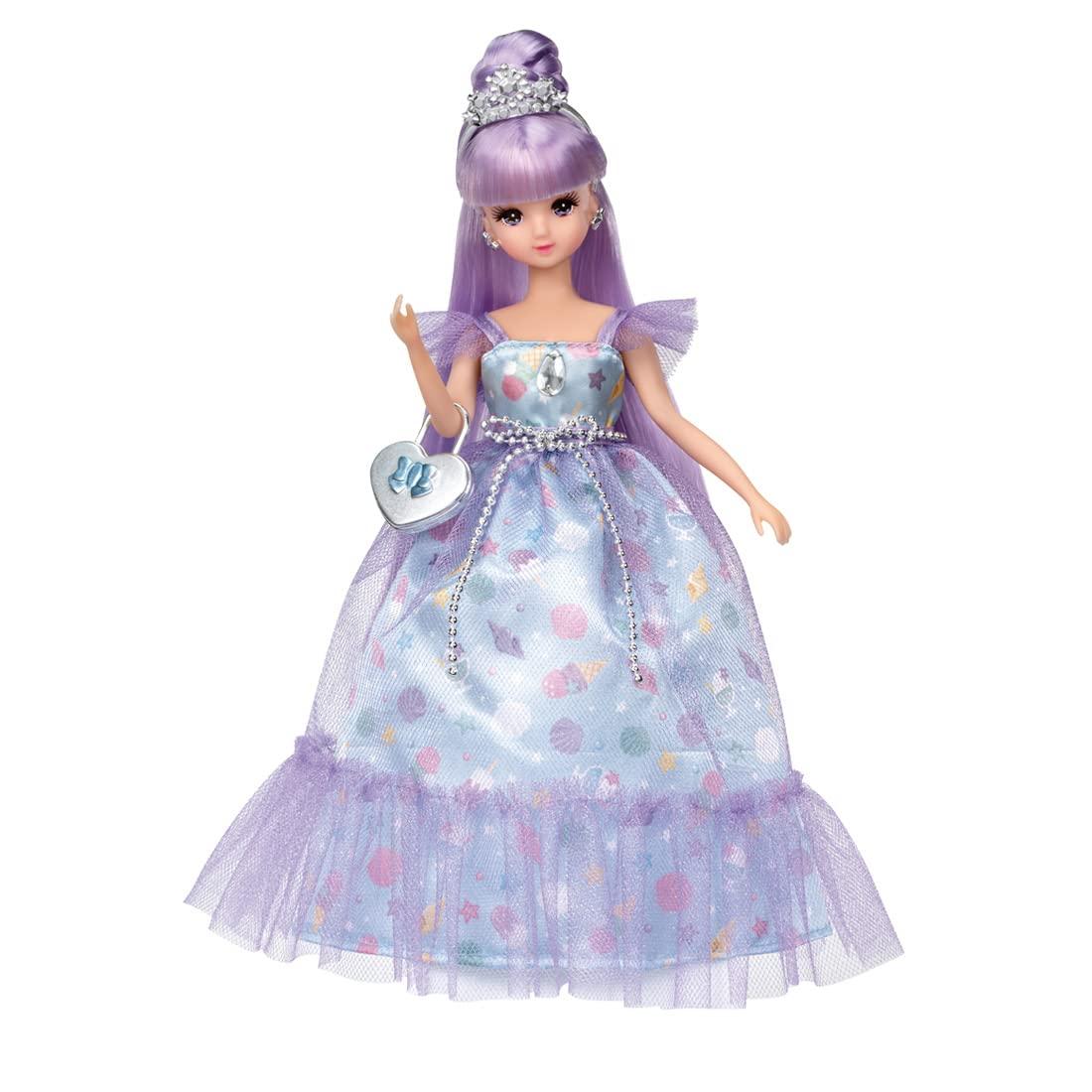 TAKARA TOMY Licca-chan Gelato Dress Set Mermaid Float Dress-Up Pretend Play Toy For Ages 3 and Up