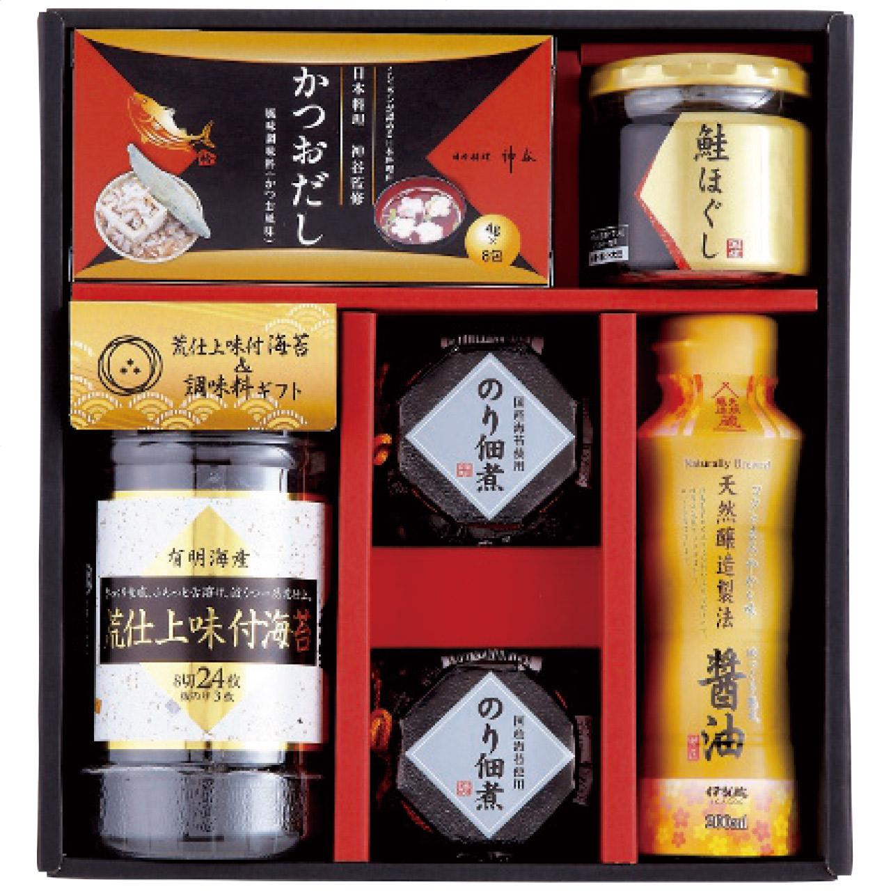 Rough-Finished Seasoned Nori & Seasoning Gift Set NH-CZ NH-CZ
