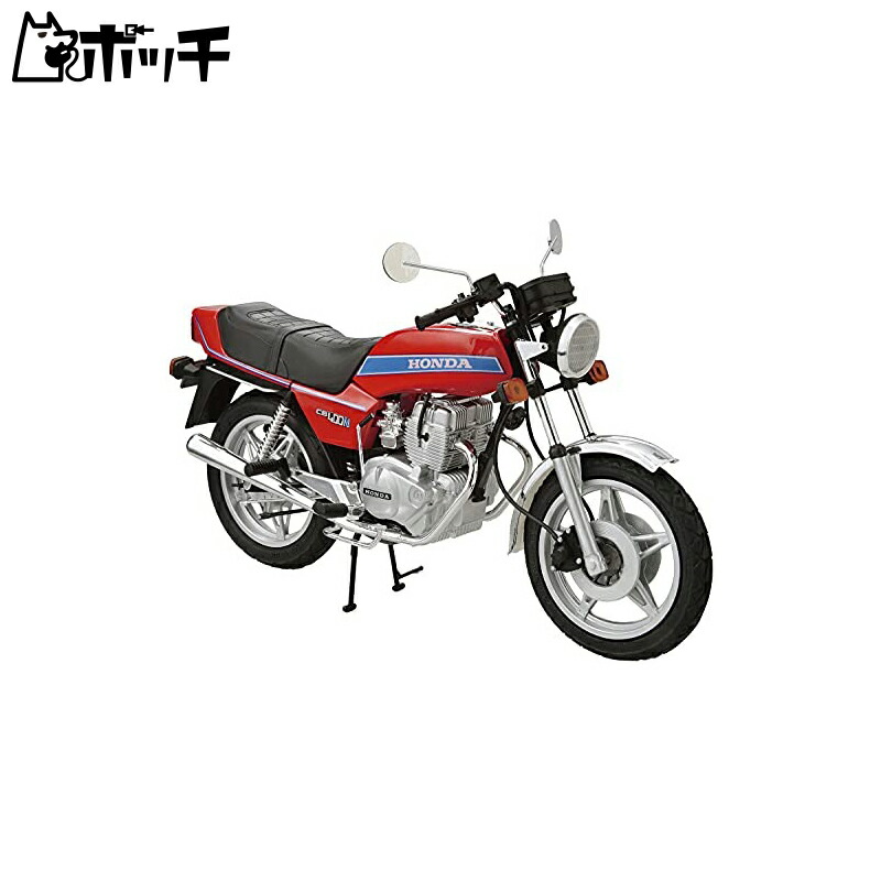 Aoshima Cultural Textbook Co., Ltd. 1/12 The Bike Series No.36 Honda CB400N HAWK-III 1978 Plastic Model Kit