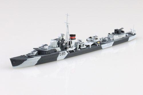 Aoshima Cultural Textbook Co., Ltd. 1/700 Waterline Series No.915 British Destroyer Jupiter Plastic Model Kit (Ship)